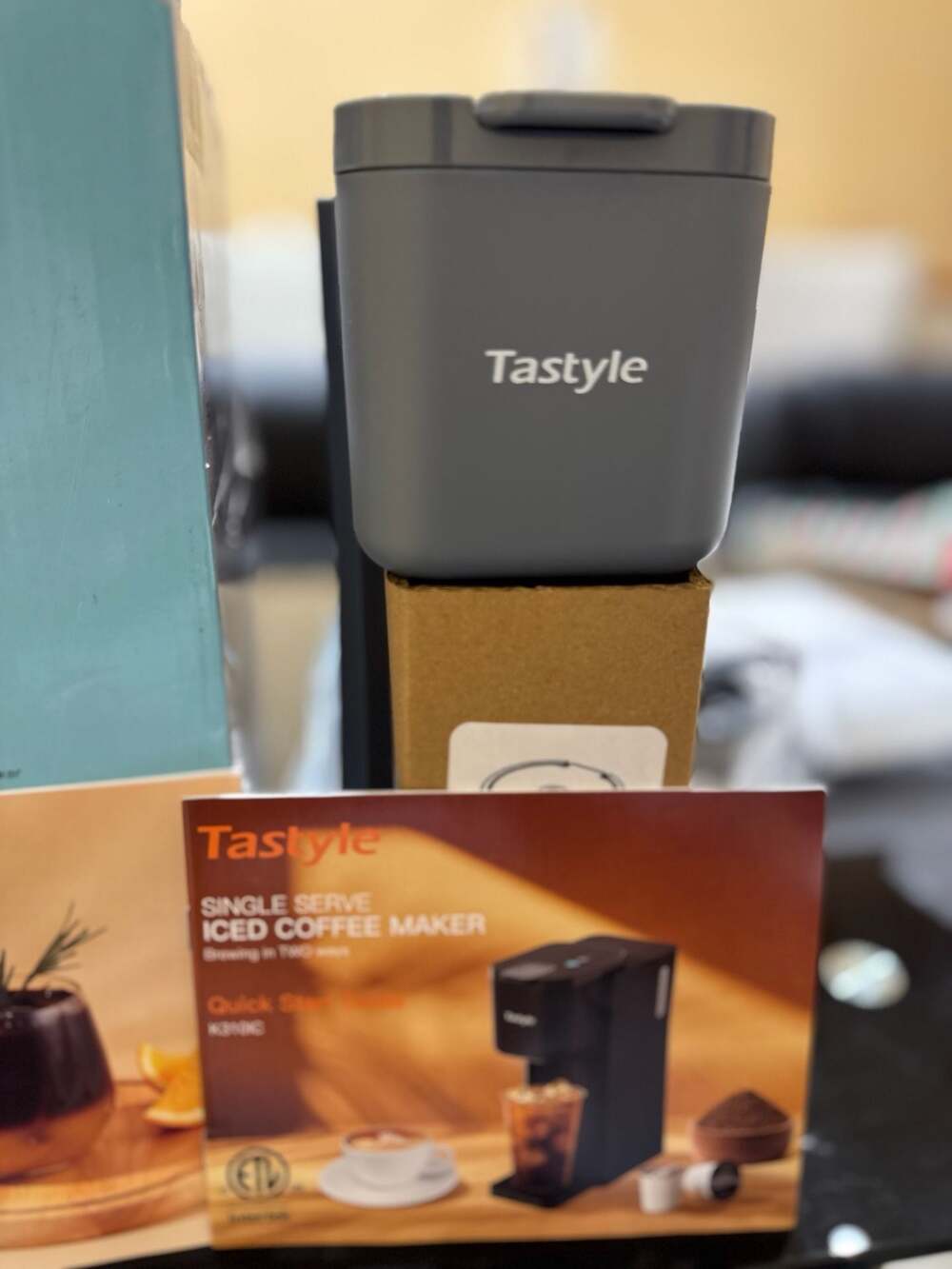 Tastyle K310IC Single Serve Iced and Hot Coffee Maker for K-Cups and Ground Coff